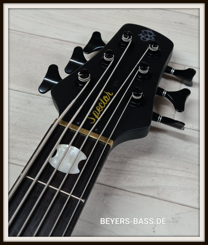 Spector Euro 6 LX, Black Stain Matte